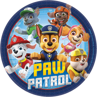 Paw Patrol Adventures NPC Paper Plates 17cm 8pk