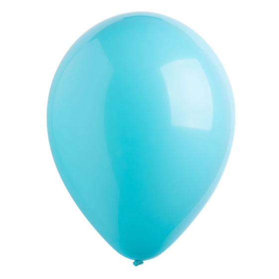 Fashion Caribbean Blue Latex Balloons 30cm 200pk