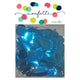 Metallic Caribbean Blue Foil Confetti Circles 2cm 28g