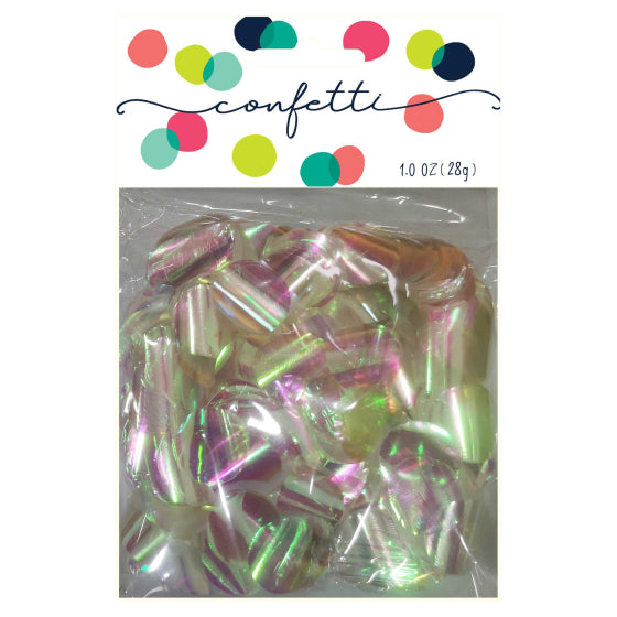 Iridescent Foil Confetti Circles 2cm 28g