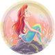 The Little Mermaid Round Paper Plates NPC 18cm 8pk