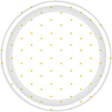 Dots Round NPC Dessert Paper Plates FSC 17cm 8pk