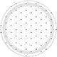 Dots Round NPC Dessert Paper Plates FSC 17cm 8pk