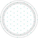 Dots Round NPC Dessert Paper Plates FSC 17cm 8pk