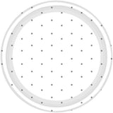 Dots Round NPC Dessert Paper Plates FSC 17cm 8pk