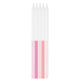 Pink Ombre Taper Candles 16cm 10pk