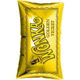 Willy Wonka Golden Ticket Super Shape Foil Balloon Each