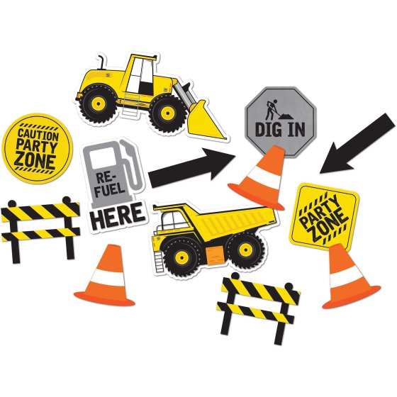 Construction Cutouts FSC 13pk