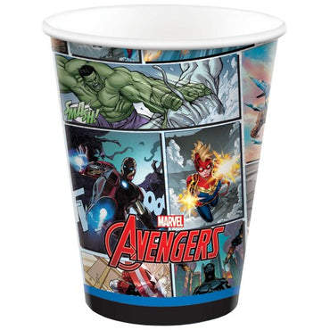 Marvel Powers Unite HC Paper Cups FSC 266ml 8pk