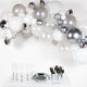 Silver Balloon Garland Kit with 66 Balloons