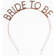 Team Bride To Be Headband Each