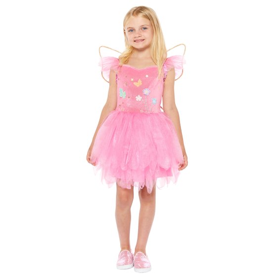 Pink Fairy Girls Costume