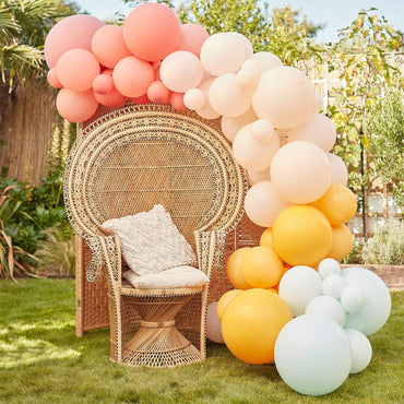 Pastel Muted Balloon Arch