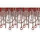 Bloody Chains & Hooks Backdrop 1.21m x 9m Each