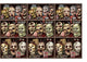 Scary Zombie Heads Scene Setter 1.2m x 9.1m Each