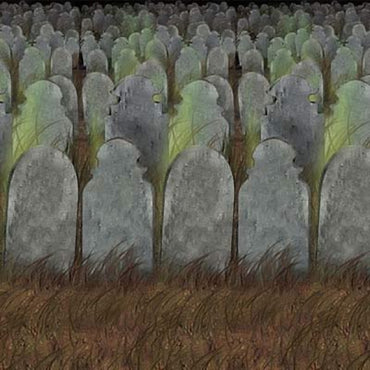 Graveyard Scene Setter 1.2m x 9.1m Each