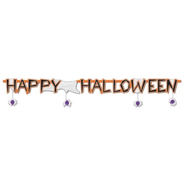 Happy Halloween Banner 25.4cm x 182.88cm Each