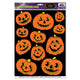 Jack-O-Lantern Clings 11pk