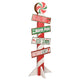 3-D North Pole Directional Post Prop 146cm x 50cm Each