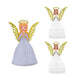 Christmas Angel Table Decoration 3pk