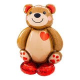 AirLoonz Big Cuddly Teddy Foil Balloon 86cm x 122cm inches Each