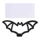 Deadly Soiree Metal Black Bat Place Card Holder 3.2cm x 7.6 cm 4pk