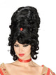 Black Beehive Wig for Women