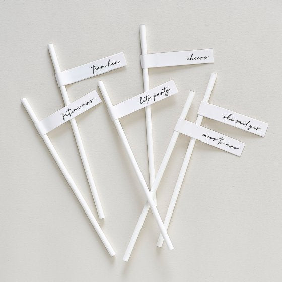 Hen Party Straws 16pk