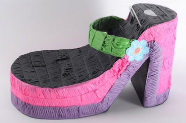 Heel Shoe 3D Shape Pinata 45cm x 26cm x 26cm Each