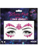 Intense Pink Glow Face Jewels