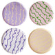 Pastel Wave Pastel Paper Plates 8pk