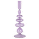 Pastel Wave Lilac Candle Holder Each