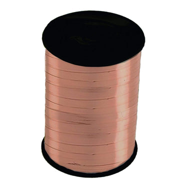 Rose Gold Metallic Balloon Ribbon 225m Each