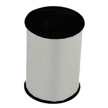 White Balloon Ribbon 500m Each