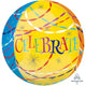 Celebrate Streamers Orbz Foil Balloons 38cm x 40cm  Each