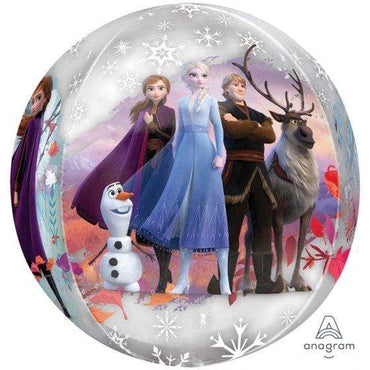 Frozen 2 Orbz Clear Balloons 40cm Each