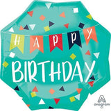 Happy Birthday Reason to Celebrate Foil Balloon 55cm Each