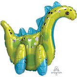 Dino-Mite Stegosaurus Dinosaur Supershape Foil Balloon 48cm x 58cm Each