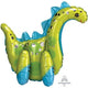 Dino-Mite Stegosaurus Dinosaur Supershape Foil Balloon 48cm x 58cm Each