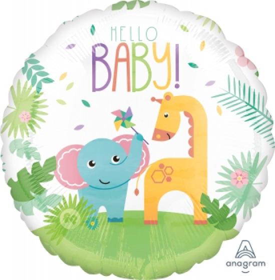 Fisher Price Hello Baby Supershape Foil Balloons Each