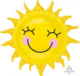 Sunshine Sun Supershape Foil Balloon 74cm Each