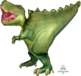 T-Rex Supershape Foil Balloon 91cm x 76cm Each