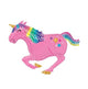 Unicorn Pink Supershape Foil Balloon 99cm x 86cm Each