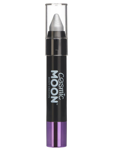 Silver Cosmic Metallic Body Crayon 3.5g Each