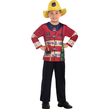 Fire Fighter Boy Sustainable Costume Each