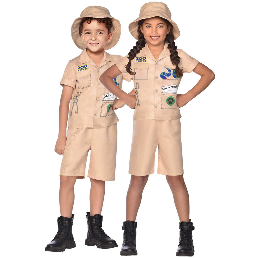 Zoo Keeper Costume Each