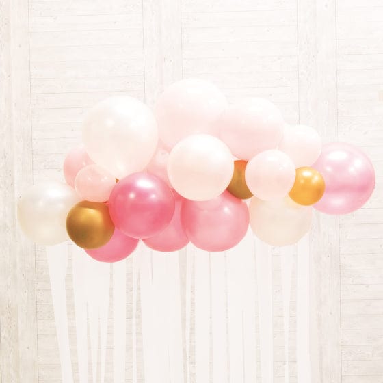 Botanical Celebration Pink Balloon Garland Backdrop Kit