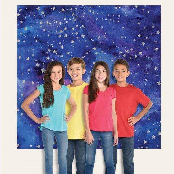 Galaxy Photo Backdrop Scene Setter 2pk