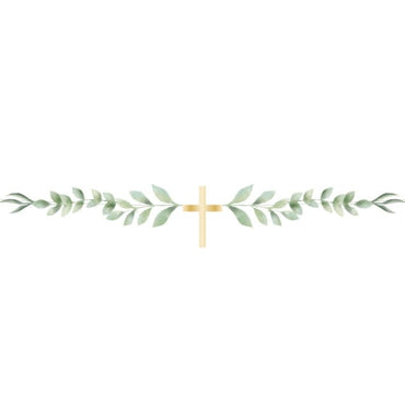 Botanical Celebration Cross Garland FSC 1m Each