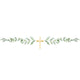 Botanical Celebration Cross Garland FSC 1m Each